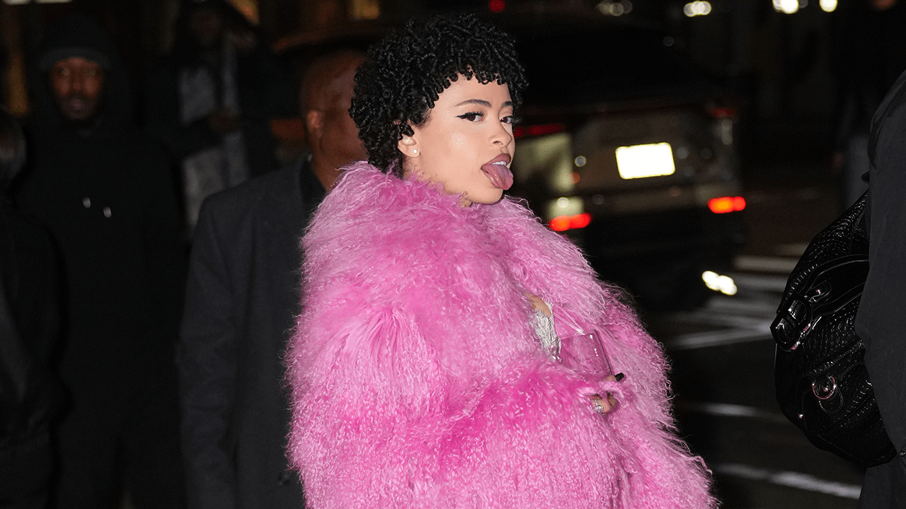 Ice Spice at the Victoria's Secret Fashion Show.