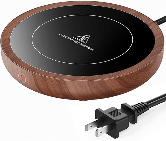 SWEETFULL Coffee Mug Warmer in wood