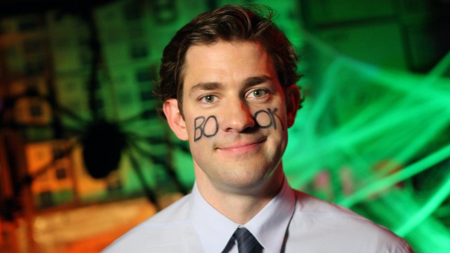 John Krasinski as Jim Halpert in "Koi Pond" on The Office.