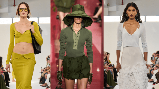 Brandon Maxwell and Gucci.