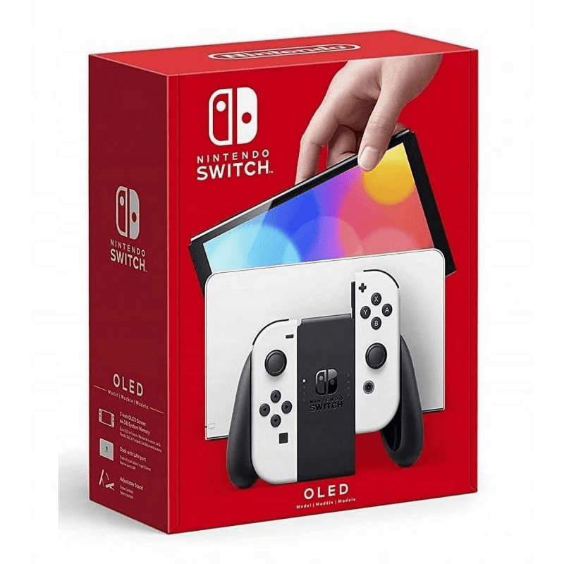 Nintendo Switch – OLED Model w/ White Joy-Con- Japanese Version