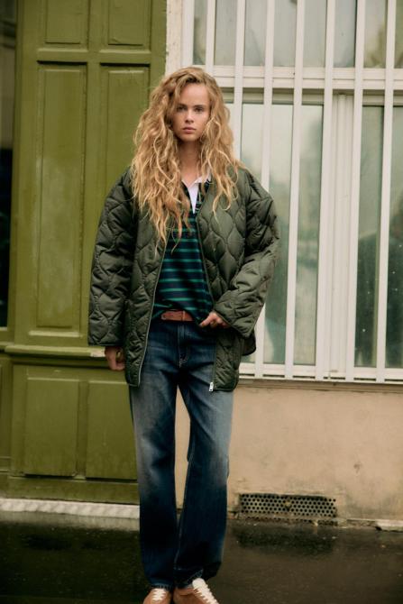 Oversize Water-Repellant Puffer Jacket