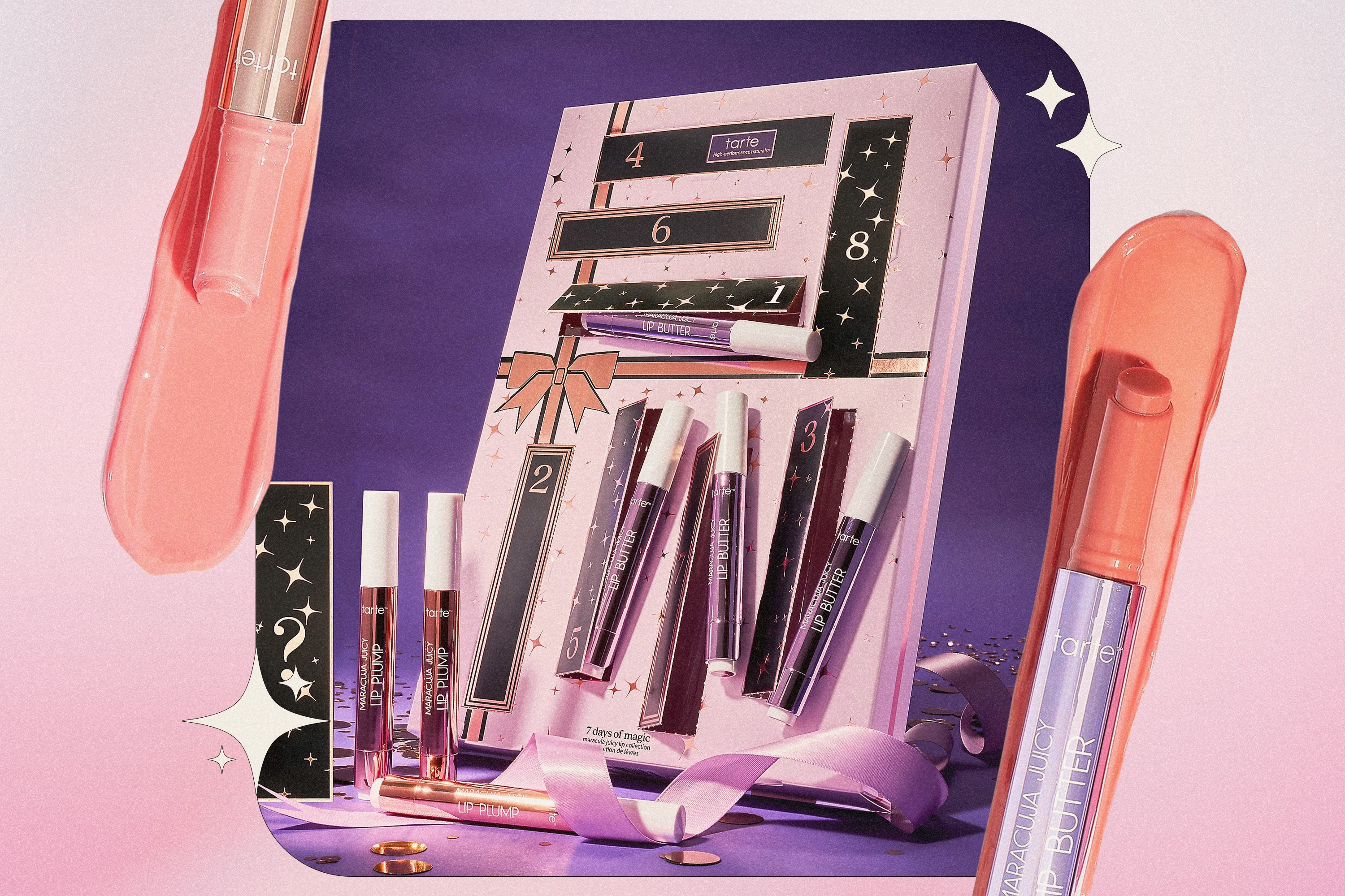 Tarte's TikTok-Viral Plumping Gloss Comes in a 7-Day Advent Calendar That's on Sale for Under $50