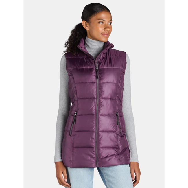 Big Chill Long Cire Puffer Vest
