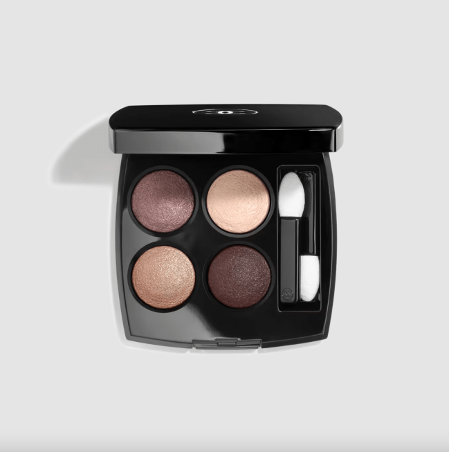 Les 4 Ombres Multi-Effect Quadra Eyeshadow in a black compact.