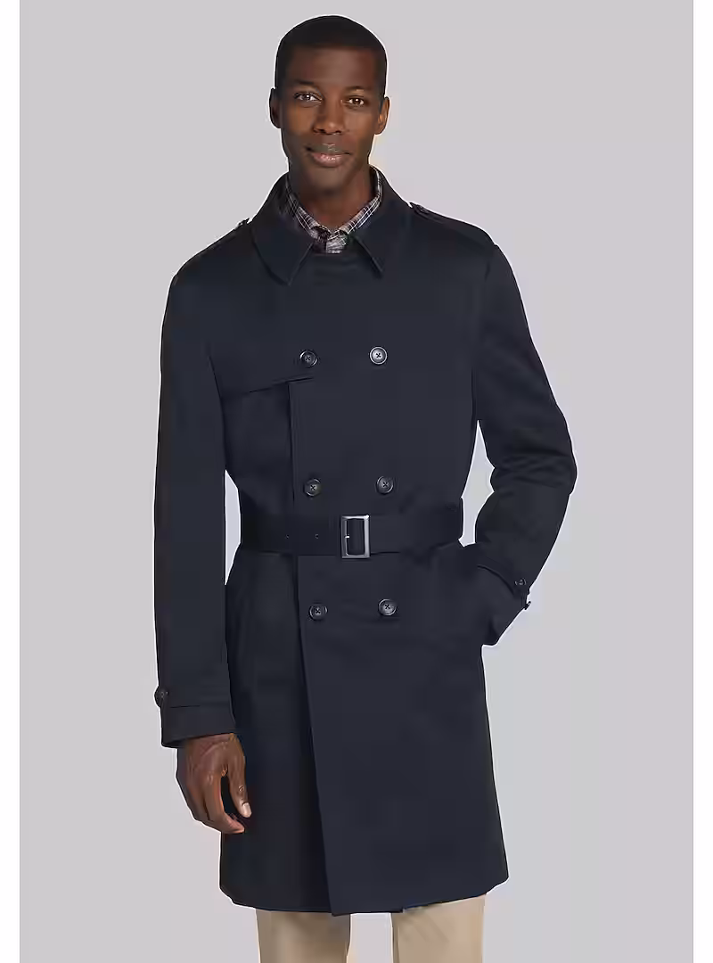 Men's Coat Trends 2025: Belted Trenches, Maxis, & Capes