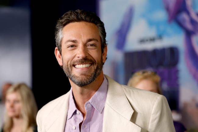 CULVER CITY, CALIFORNIA - JULY 21: Zachary Levi attends the Los Angeles Special Screening of Columbia Pictures "Harold And The Purple Crayon" at Culver Theater on July 21, 2024 in Culver City, California.