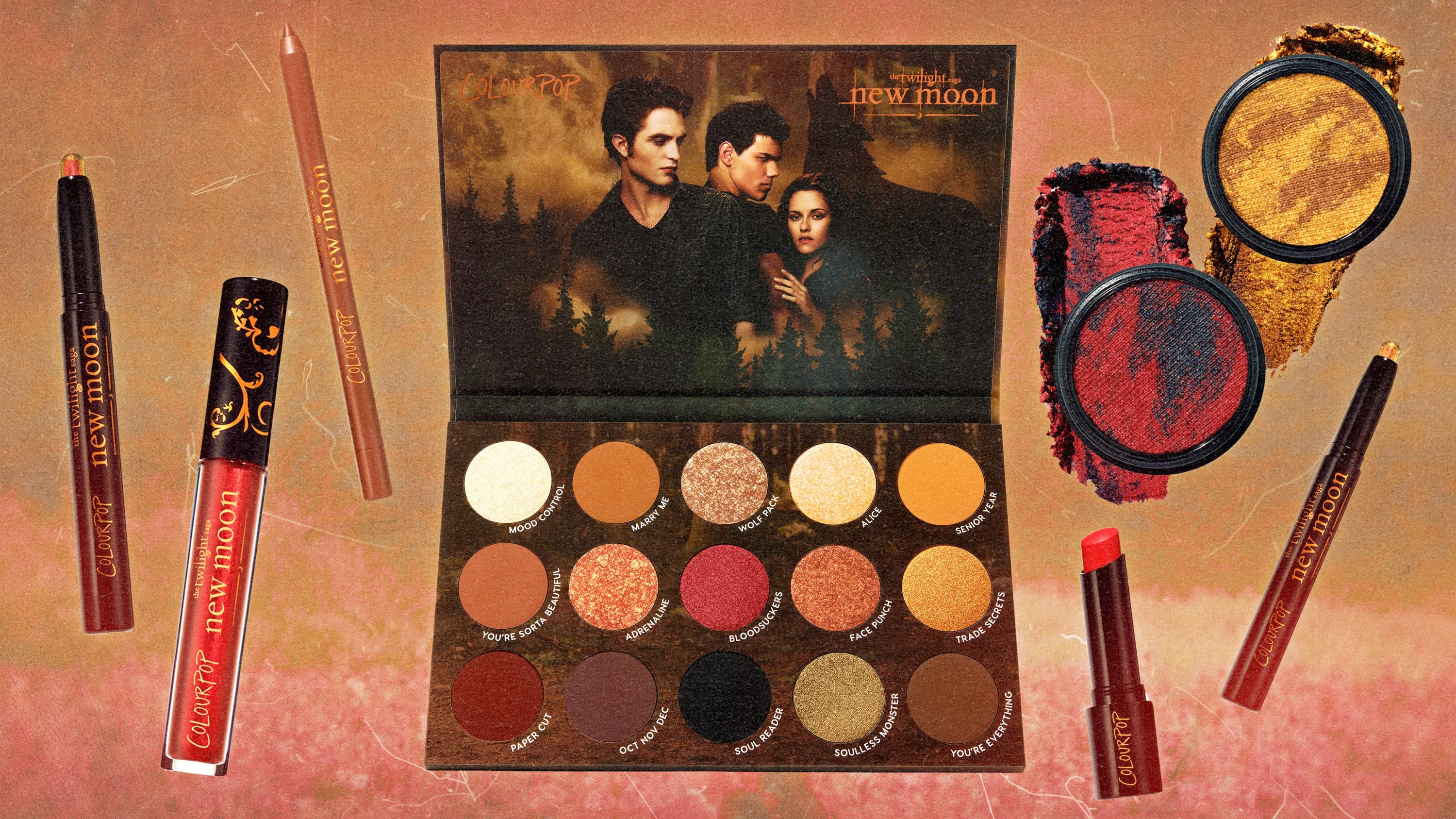 colourpop x twilight new moon collab