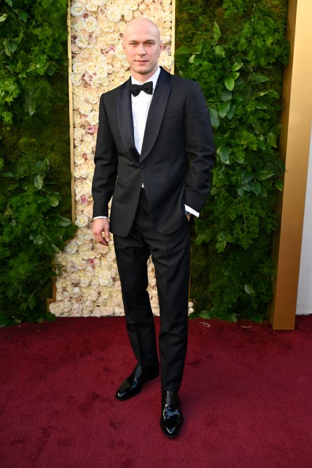 Yura Borisov during the 82nd Annual Golden Globes held at The Beverly Hilton on January 05, 2025 in Beverly Hills, California.