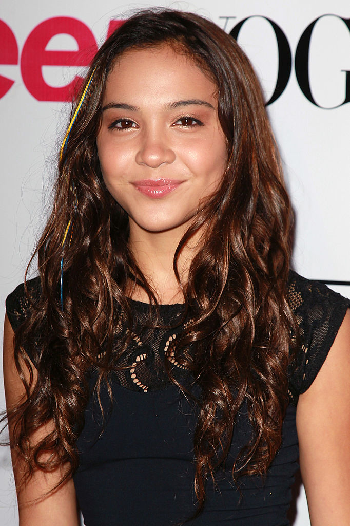 LOS ANGELES, CA - SEPTEMBER 23: Actress Stella Hudgens attends the 9th annual Teen Vogue's Young Hollywood party at Paramount Studios on September 23, 2011 in Los Angeles, California.