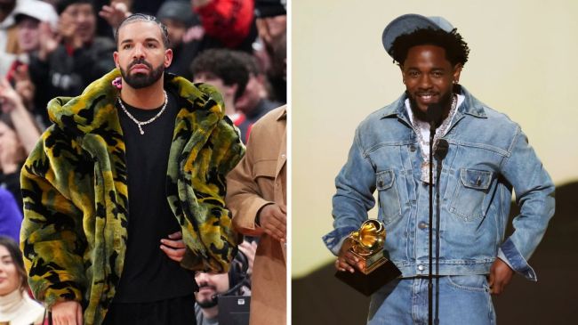 Drake and Kendrick Lamar