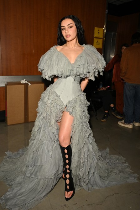 Charli XCX attends the 67th Annual GRAMMY Awards at Crypto.com Arena on February 02, 2025 in Los Angeles, California.