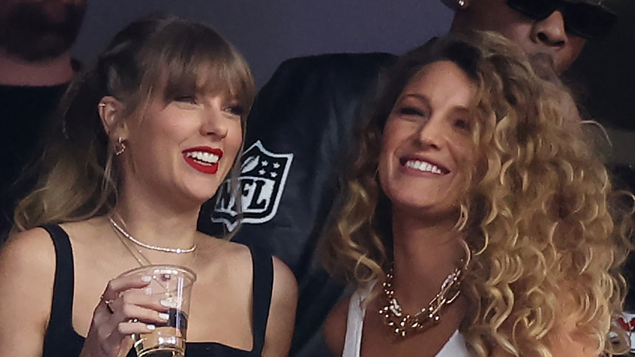 Taylor Swift & Blake Lively at Super Bowl 2024