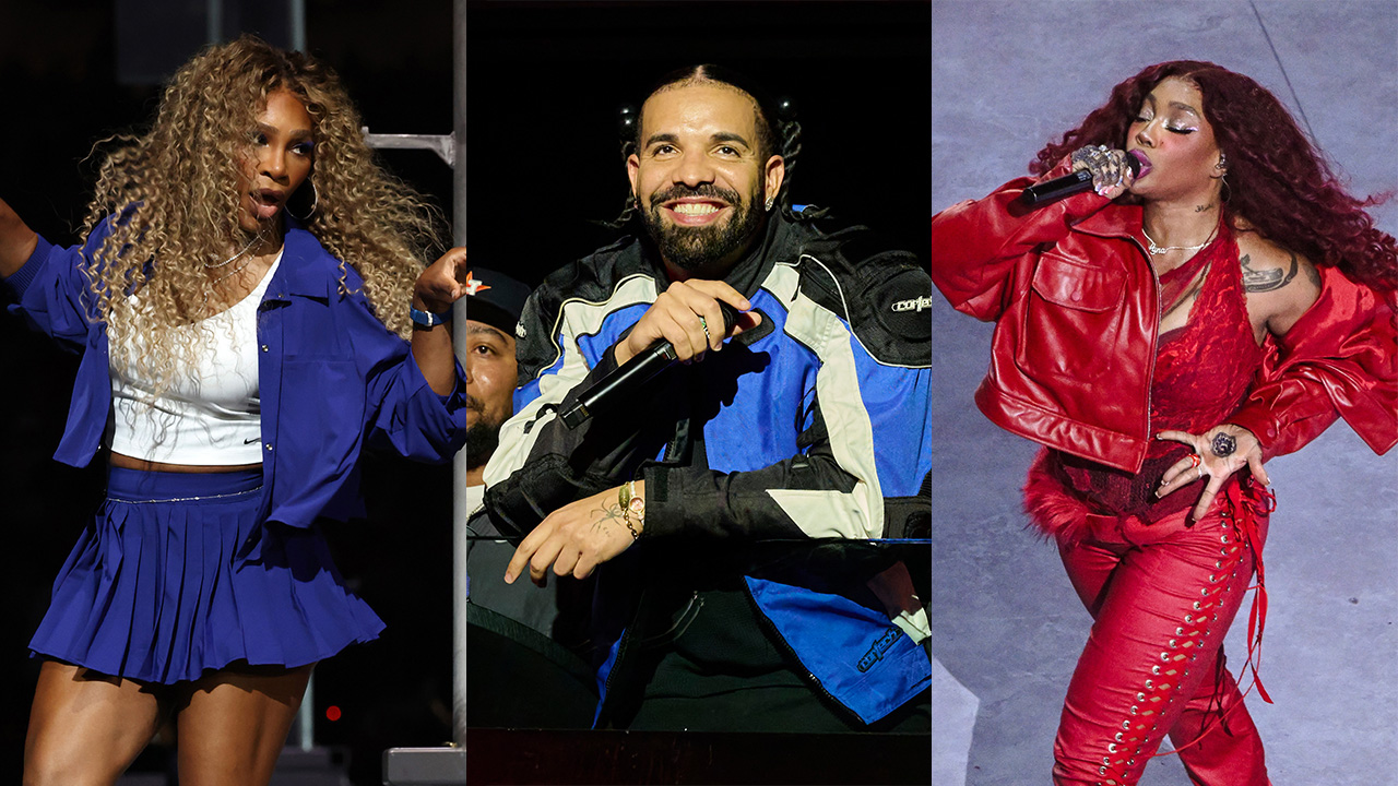 Serena Williams, Drake, SZA