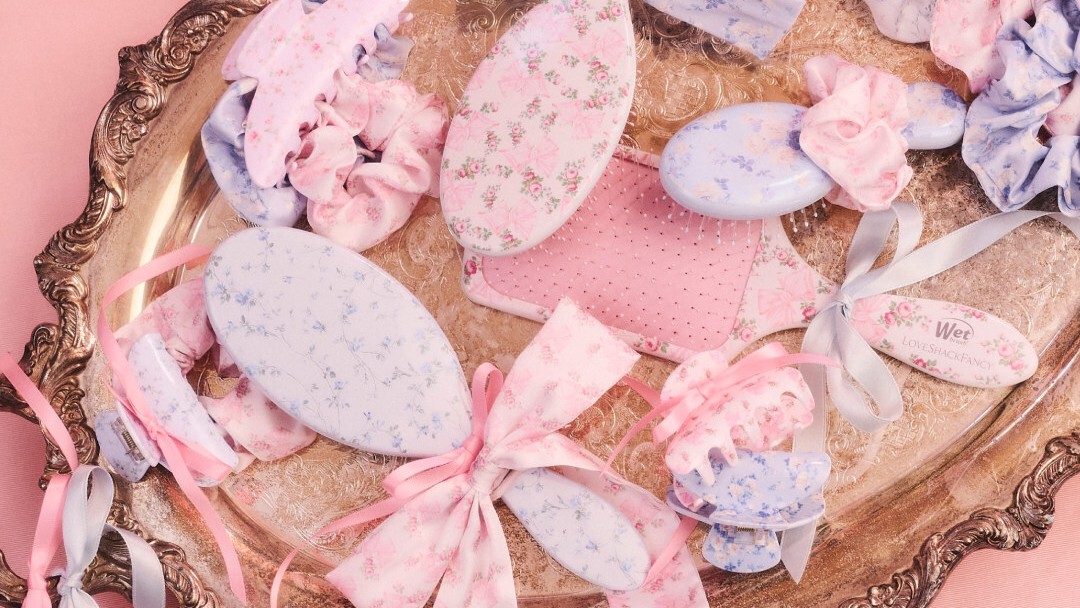 LoveShackFancy Wet Brush & Goody hair collection