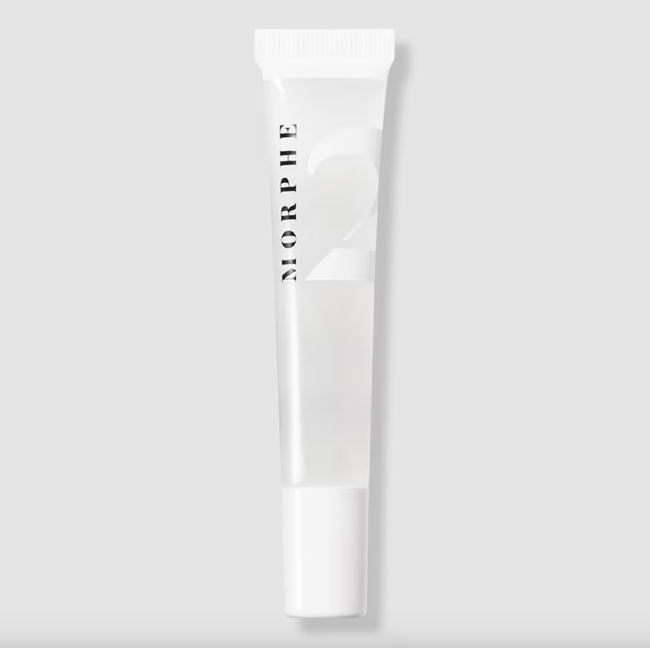 Morphe Gloss Pop Face & Eye Gloss in a clear tube.