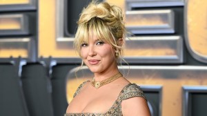 Millie Bobby Brown at Netflix's "The Electric State" World Premiere held at The Egyptian Theatre on February 24, 2025 in Los Angeles, California.