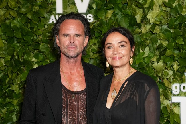 Walton Goggins and Nadia Conners at the inaugural Gotham TV Awards held at Cipriani 25 Broadway on June 4, 2024 in New York City.