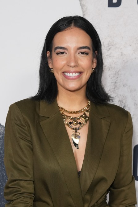 NEW YORK, NEW YORK - FEBRUARY 25: Danielle Olivera attends Apple TV+'s "Dope Thief" series premiere at Regal Union Square on February 25, 2025 in New York City. (Photo by John Nacion/WireImage)