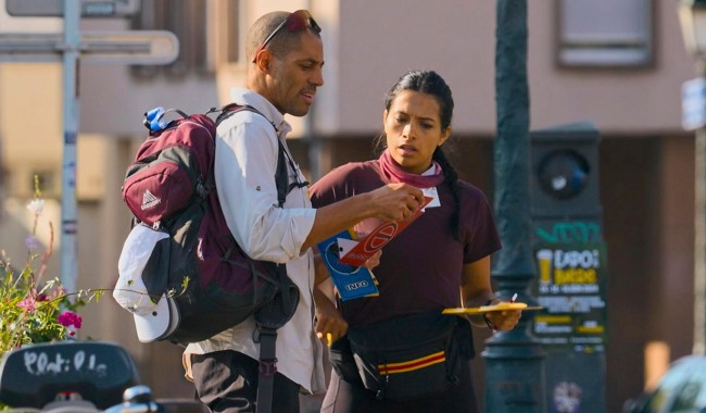 Jonathan and Ana on The Amazing Race