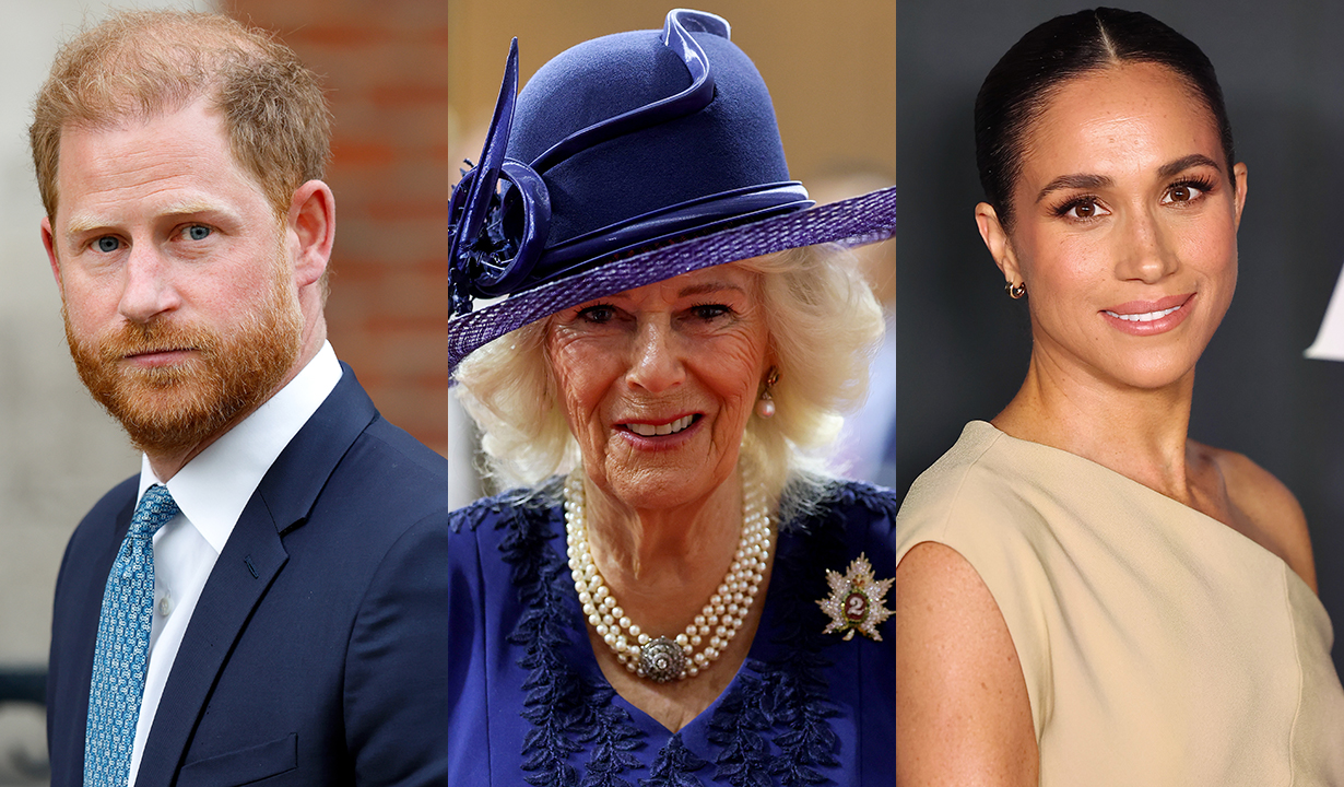 Queen Camilla, Prince Harry, Meghan Markle