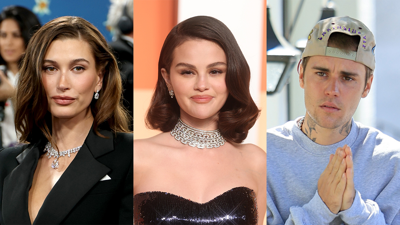 Hailey Bieber, Selena Gomez, Justin Bieber
