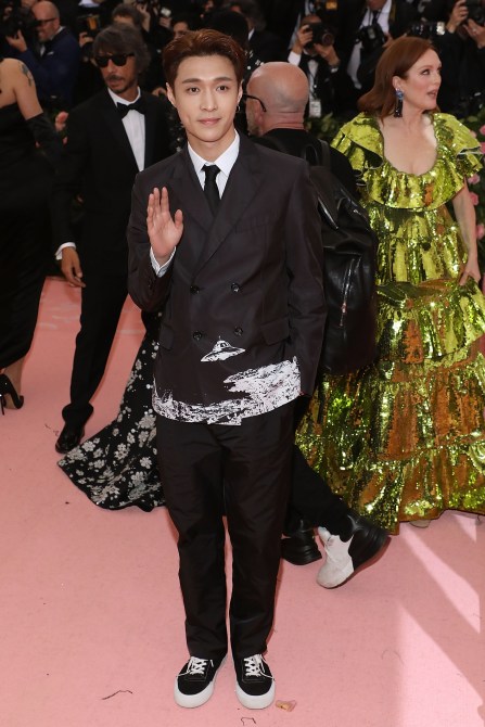 NEW YORK, NY - MAY 06:  Lay Zhang attends the 2019 Met Gala celebrating "Camp: Notes on Fashion" at The Metropolitan Museum of Art on May 6, 2019 in New York City.