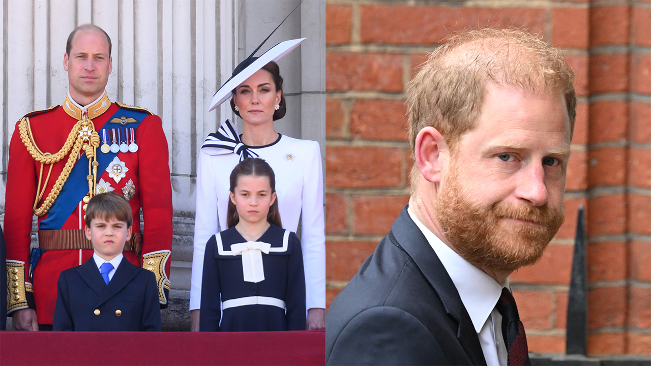 Prince WIlliam, Kate Middleton, Princess Charlotte, Prince Harry