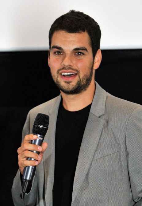 VENICE, ITALY - SEPTEMBER 02:  YouTube's "Your Film Festival" winner David Victori for "The Guilt" with his award at the "Your FilmFestival" Winners Announcement during the 69th Venice Film Festival on September 2, 2012 in Venice, Italy.  (Photo by Gareth Cattermole/Getty Images)