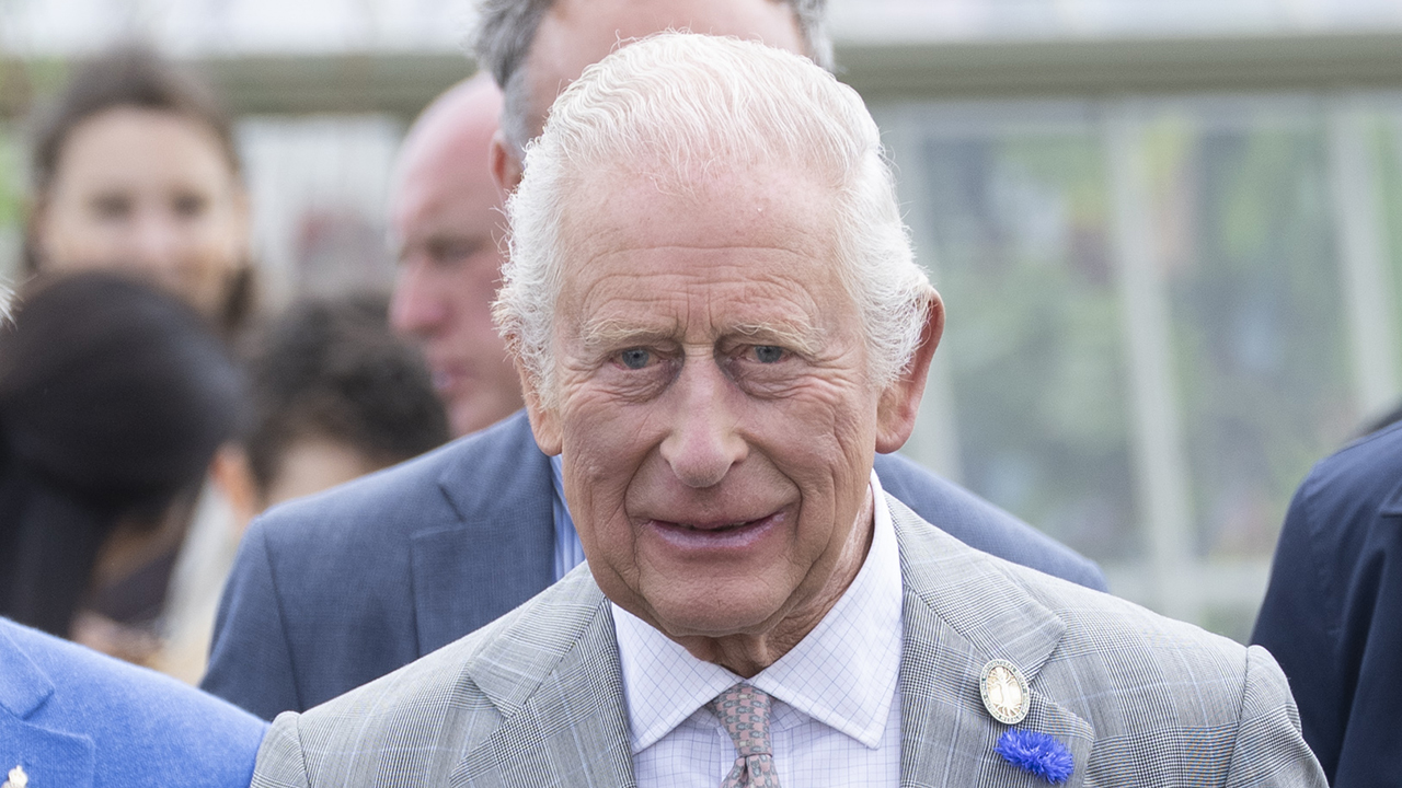 WINDSOR, ENGLAND - JUNE 7: King Charles III attends the Royal Windsor Flower Show at Windsor Great Park on June 7, 2025 in Windsor, England.