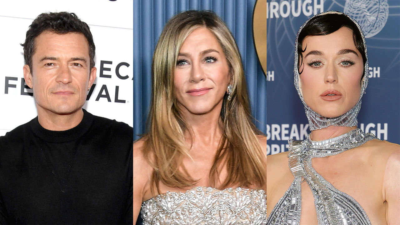 Orlando Bloom, Jennifer Aniston, Katy Perry
