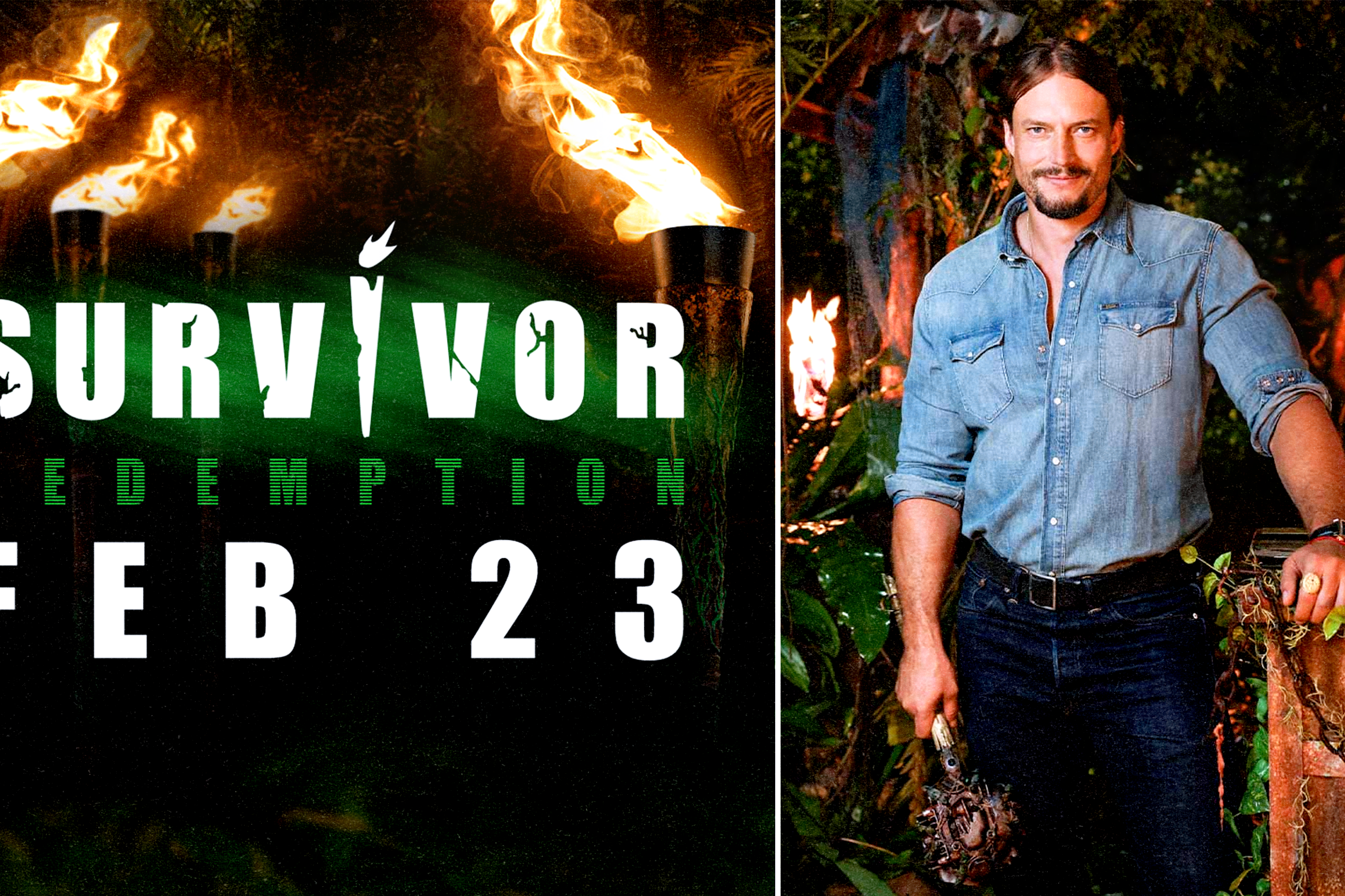 A photo of David Genat as the new host of Australian Survivor for the 2026 season of 'Australian Survivor,' which is called 'Australian Survivor: Redemption.'