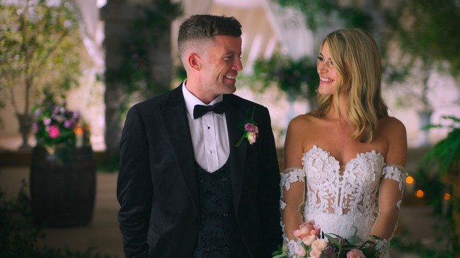 Love is Blind: UK: Season 2. (L to R) Billy, Ashleigh, in Love is Blind: UK: Season 2