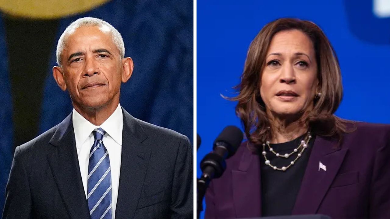 Barack Obama, Kamala Harris