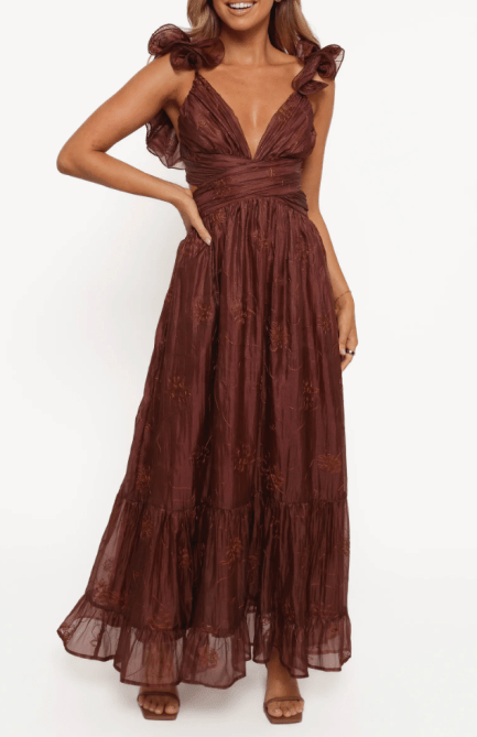 Petal & Pup Harmony Floral Maxi Dress