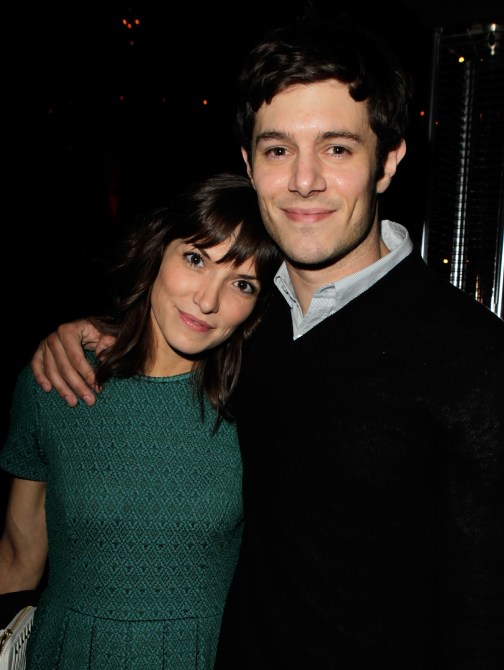 Lorene Scafaria and Adam Brody attend the after party for the "Scream 4" world premiere at The Redbury on April 11, 2011 in Hollywood, California.