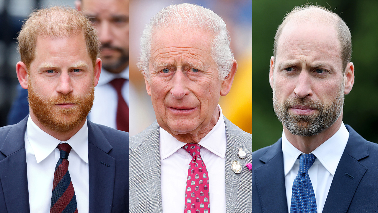 Prince Harry, King Charles, Prince William