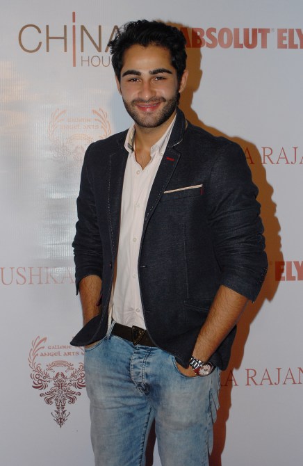 MUMBAI, INDIA - JULY 31 : Armaan Jain attends the In an Artists Mind V by Gallerie Angel Arts on July 31, 2014 in Mumbai, India