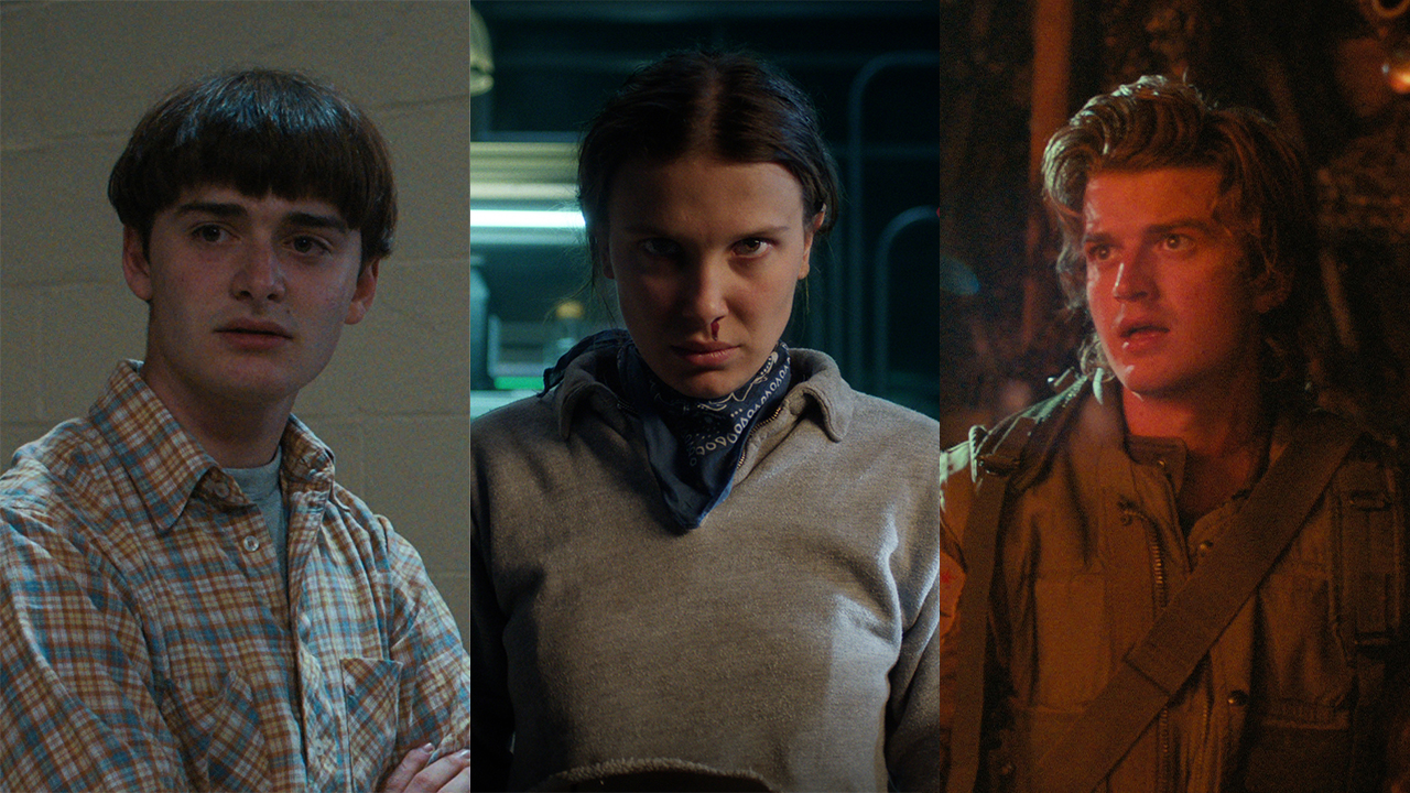 Will Byers, Eleven, Steve Harrington, Stranger Things