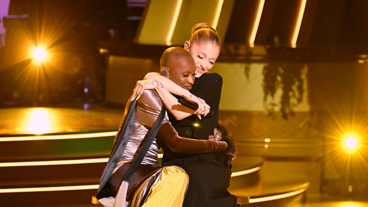 Cynthia Erivo and Ariana Grande in the NBC special 'Wicked: One Wonderful Night'