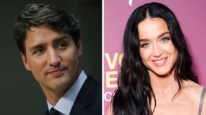 Justin Trudeau and Katy Perry