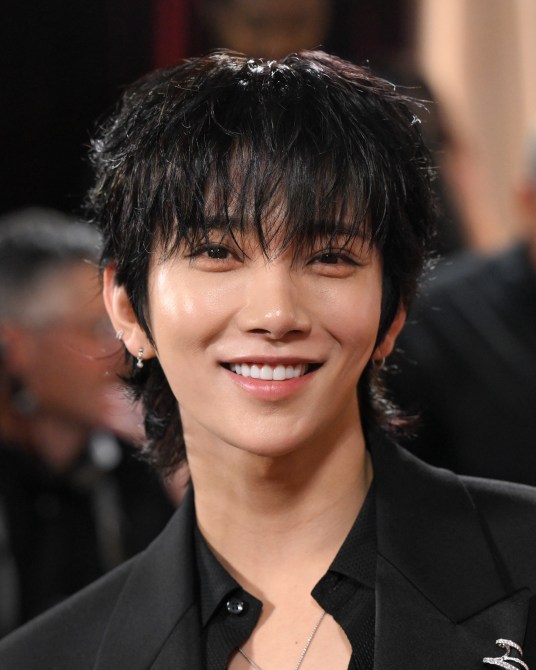 Joshua Hong at the 83rd Annual Golden Globes held at The Beverly Hilton on January 11, 2026 in Beverly Hills, California.