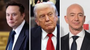 Elon Musk, Donald Trump, Jeff Bezos